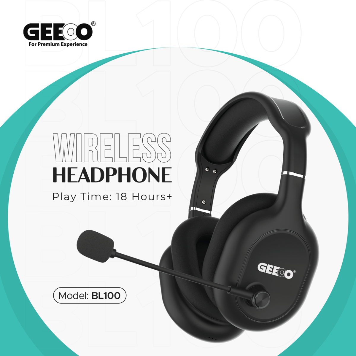 GEEOO BL-100 Wireless Headphone