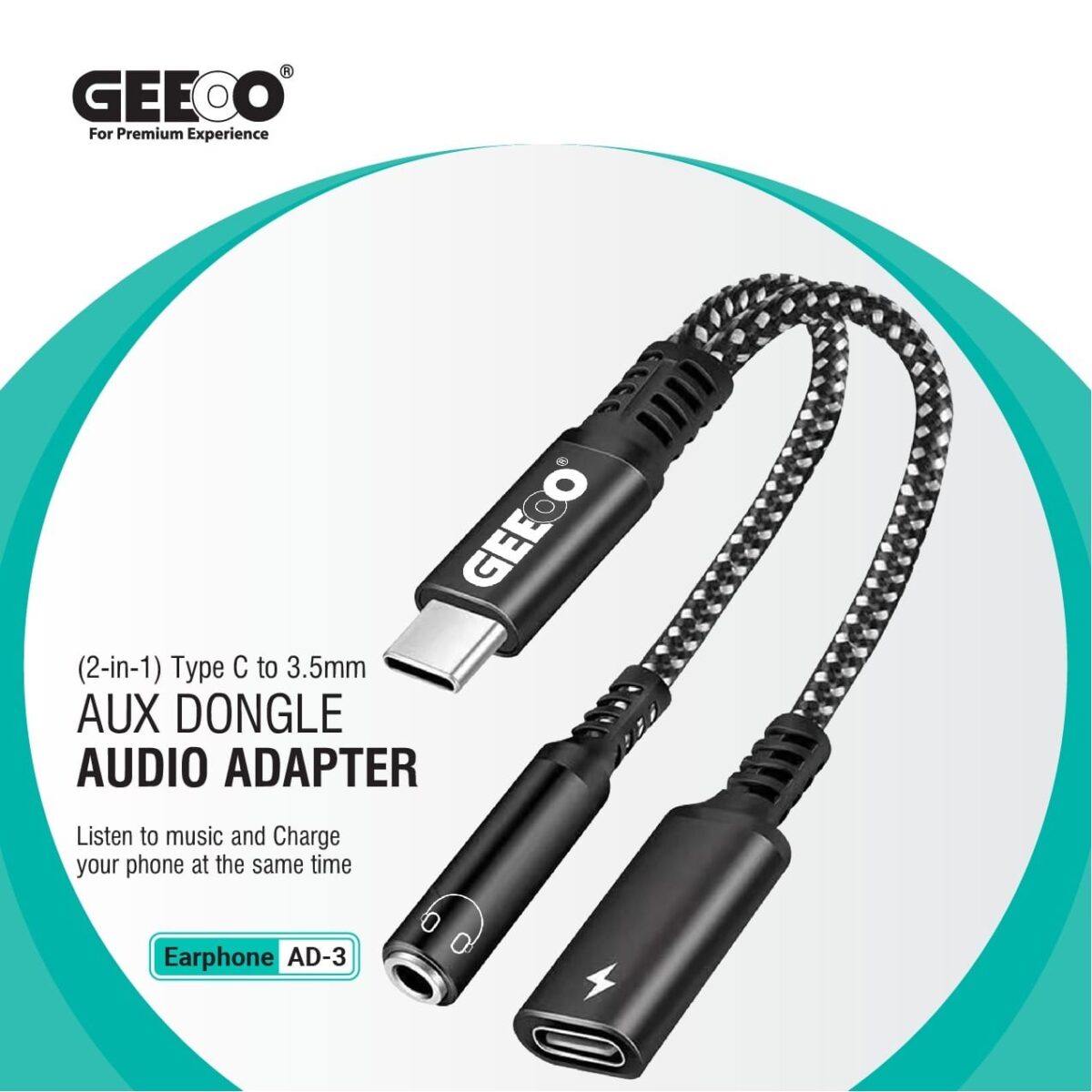 Aux Dongle Audio Adapter